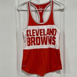 NFL Cleveland Browns Racerback tank Size S